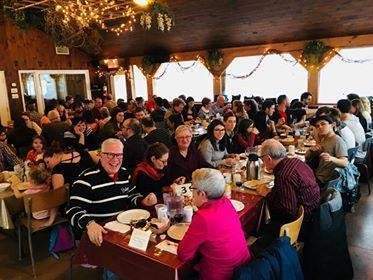 Repas de groupe cabane à sucre Victoriaville