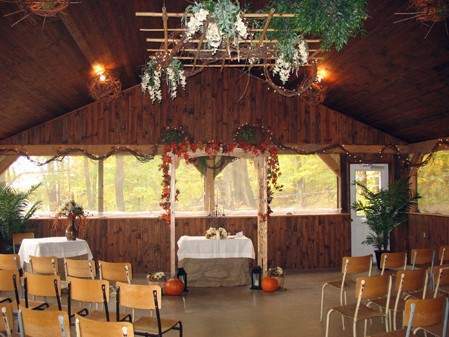 Salle mariage cérémonie automne Victoriaville